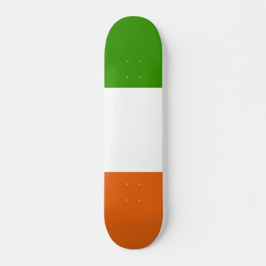 Skateboard Drapeau de l'Irlande (Devant)