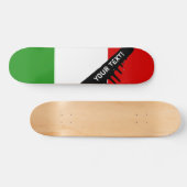 Skateboard Drapeau de l'Italie (Horz)