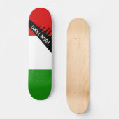 Skateboard Drapeau de l'Italie (Recto)