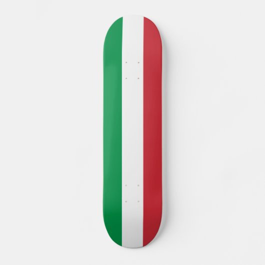 Skateboard Drapeau de l'Italie (Recto)