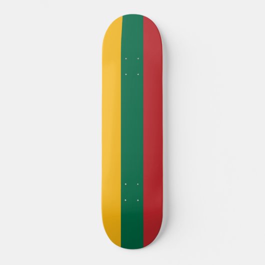 Skateboard Drapeau de Lituanie (Recto)
