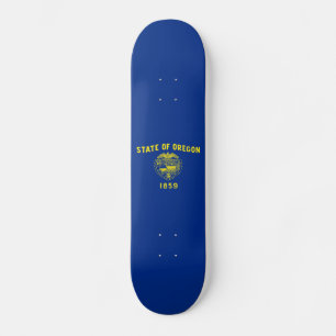 Skateboard Drapeau de l'Oregon