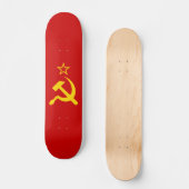 Skateboard Drapeau de l'URSS - Drapeau de l'Union soviétique (Recto)