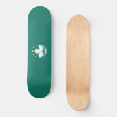 Skateboard Drapeau de Macao (Région chinoise) (Recto)