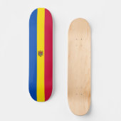 Skateboard Drapeau de Moldavie (Recto)
