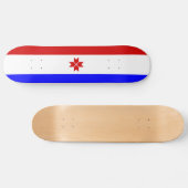 Skateboard Drapeau de Mordovie (Horz)
