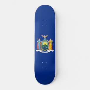 Skateboard Drapeau de New York, l'Empire State, colonies amér