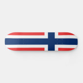 Skateboard Drapeau de Norway (Horz)