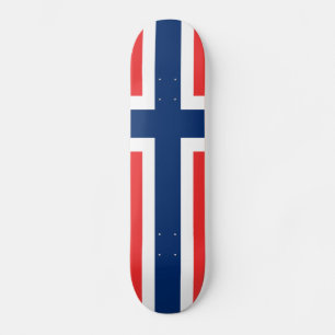 Skateboard Drapeau de Norway