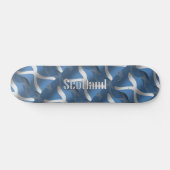 Skateboard Drapeau de ondulation de l'Ecosse (Horz)