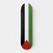 Skateboard Drapeau de Palestine (Devant)