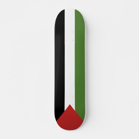Skateboard Drapeau de Palestine (Devant)