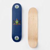 Skateboard Drapeau de Pennsylvanie (Recto)