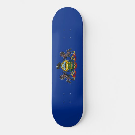Skateboard Drapeau de Pennsylvanie (Recto)