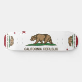 Skateboard Drapeau de République de la Californie (Horz)