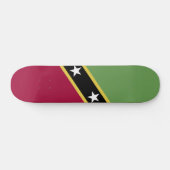 Skateboard Drapeau de Saint-Kitts-et-Nevis (Horz)