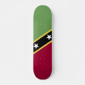 Skateboard Drapeau de Saint-Kitts-et-Nevis (Devant)