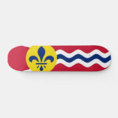 Skateboard Drapeau de Saint-Louis, Missouri (Horz)