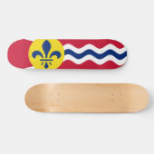 Skateboard Drapeau de Saint-Louis, Missouri (Horz)