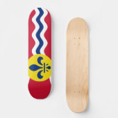 Skateboard Drapeau de Saint-Louis, Missouri (Recto)