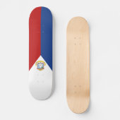 Skateboard Drapeau de Saint-Martin (Recto)