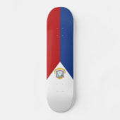 Skateboard Drapeau de Saint-Martin (Recto)