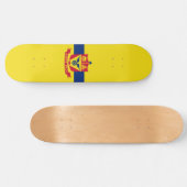 Skateboard Drapeau de Saint Paul (Minnesota) (Horz)