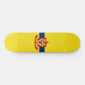 Skateboard Drapeau de Saint Paul (Minnesota) (Horz)