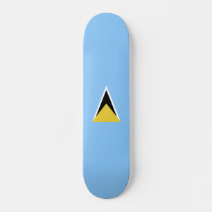 Skateboard Drapeau de Sainte-Lucie