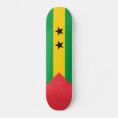 Skateboard Drapeau de Sao Tomé-et-Principe (Recto)