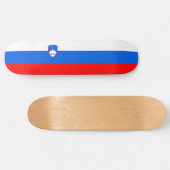 Skateboard Drapeau de Slovénie (Horz)