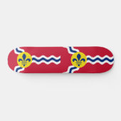 Skateboard Drapeau de St. Louis, Missouri (Horz)