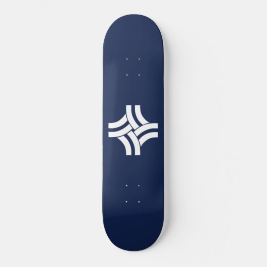 Skateboard Drapeau de Thornton (Colorado) (Recto)