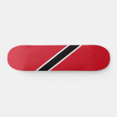 Skateboard Drapeau de Trinité-et-Tobago (Horz)