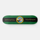 Skateboard Drapeau de Washington (Horz)