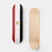 Skateboard Drapeau d'Egyptian (Recto)