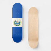 Skateboard Drapeau d'El Salvador (Recto)