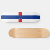 Skateboard Drapeau des Antilles Pays-Bas (Horz)