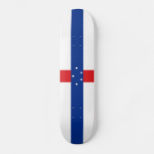 Skateboard Drapeau des Antilles Pays-Bas (Recto)