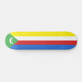 Skateboard Drapeau des Comores (Horz)