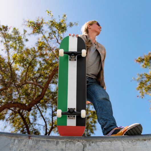 Skateboard Drapeau des Émirats arabes unis (Extérieur 1)