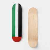 Skateboard Drapeau des Émirats arabes unis (Recto)