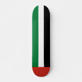 Skateboard Drapeau des Émirats arabes unis (Devant)