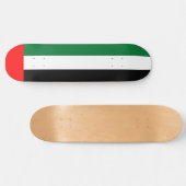 Skateboard Drapeau des Émirats arabes unis (EAU) (Horz)