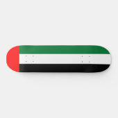 Skateboard Drapeau des Émirats arabes unis (EAU) (Horz)
