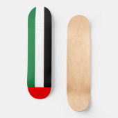 Skateboard Drapeau des Émirats arabes unis (EAU) (Recto)