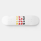Skateboard Drapeau des États allemands (Horz)