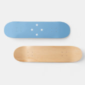 Skateboard Drapeau des États fédérés de Micronésie (Horz)
