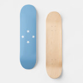 Skateboard Drapeau des États fédérés de Micronésie (Recto)