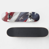 Skateboard Drapeau des États-Unis (Horz)